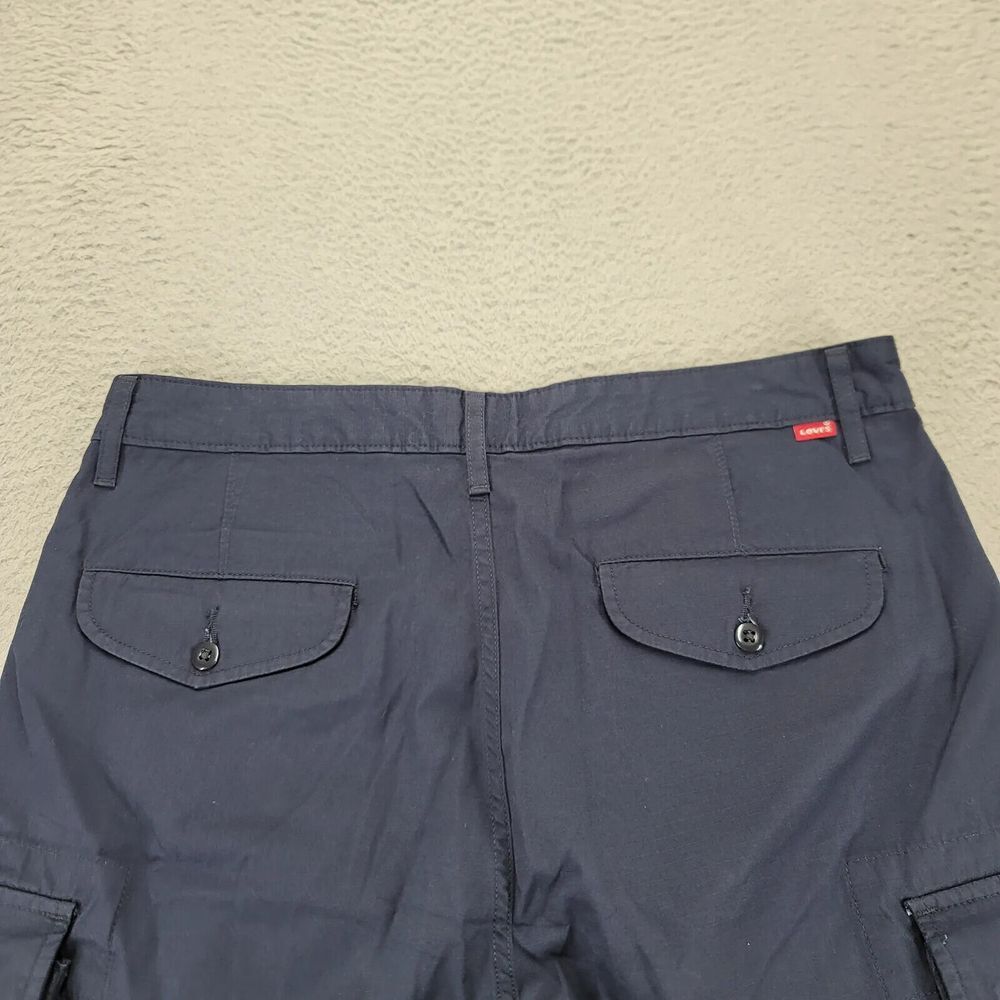 Levi's Shorts Mens 33 Blue Carrier Cargo 9" Flat Front Outdoors‎ Pockets - Picture 4 of 12